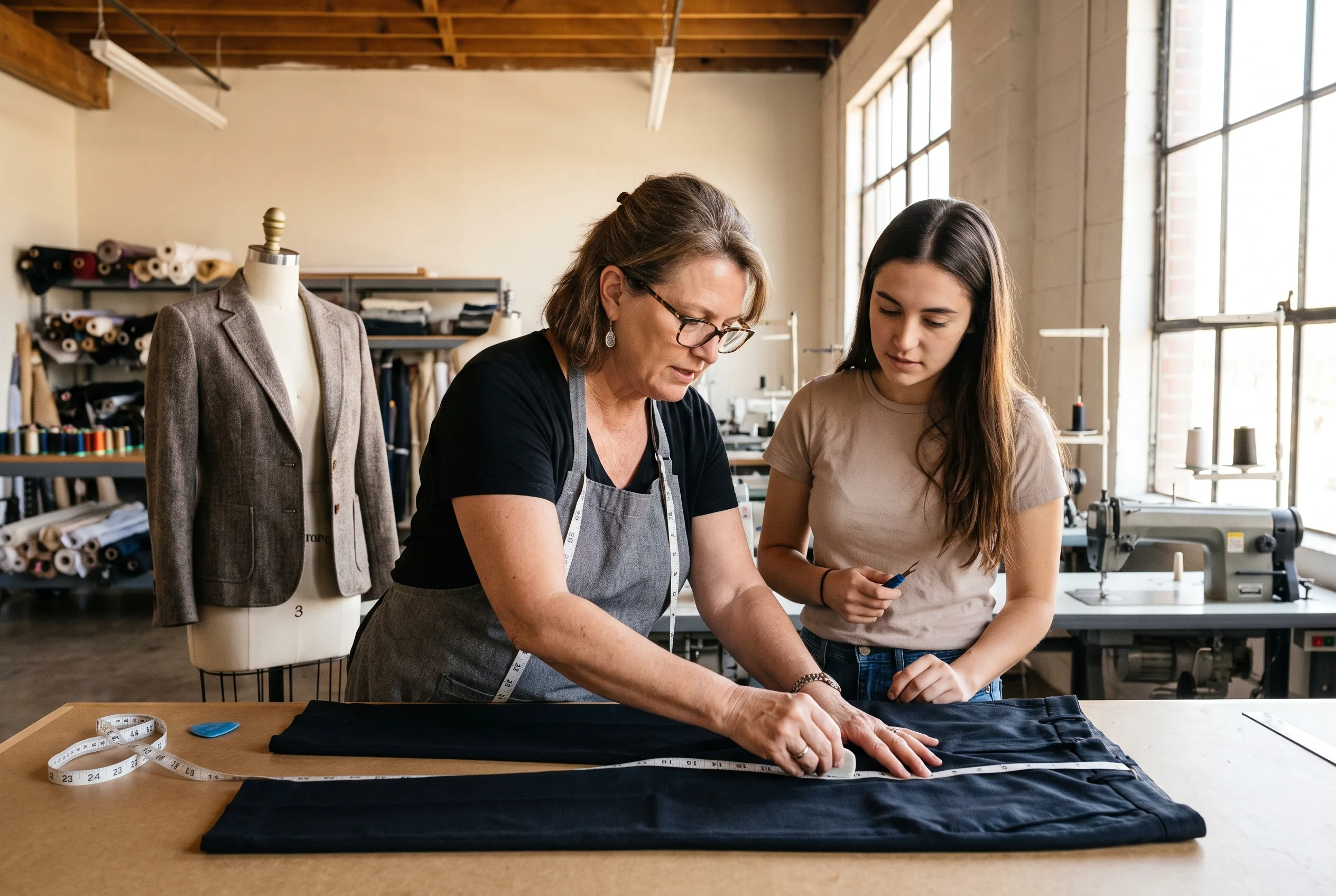 Alterations and tailoring lesson