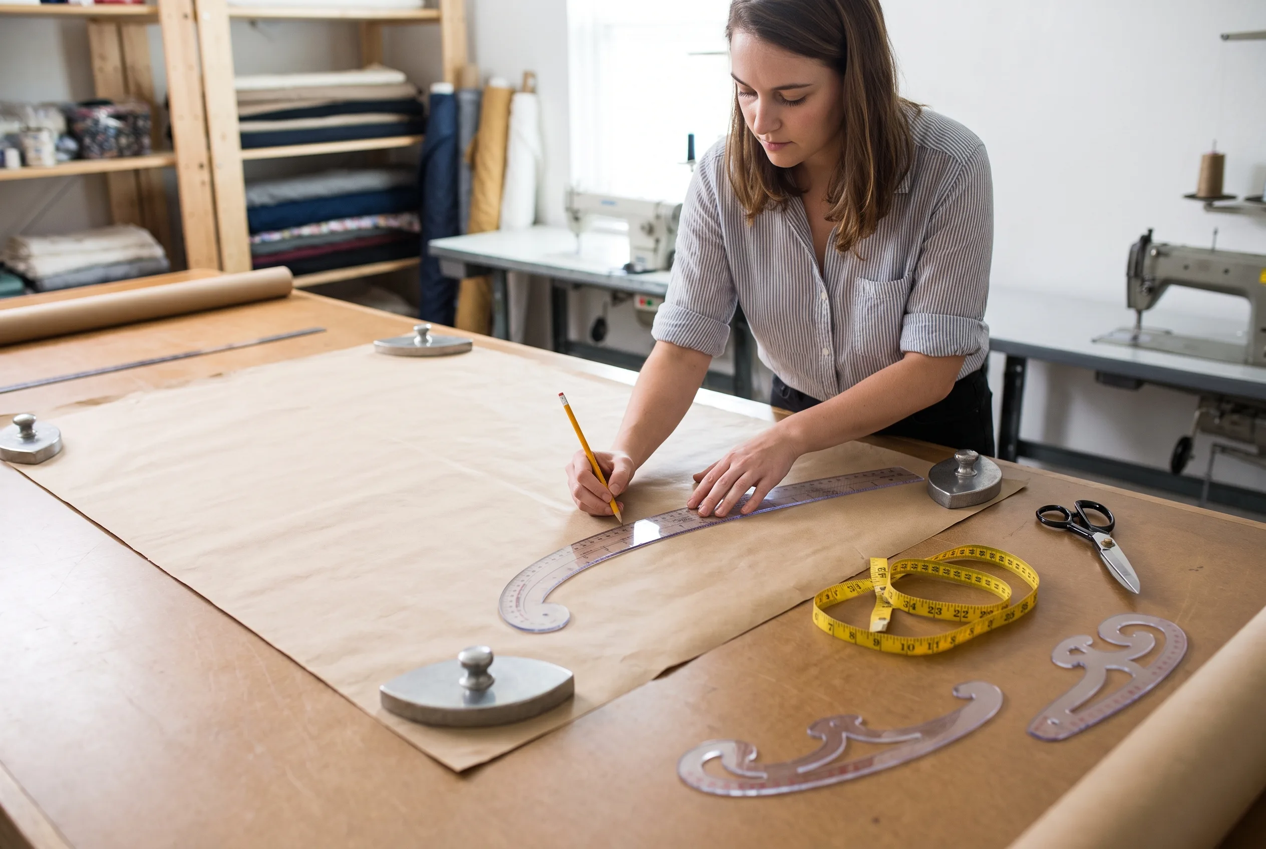 Pattern drafting class