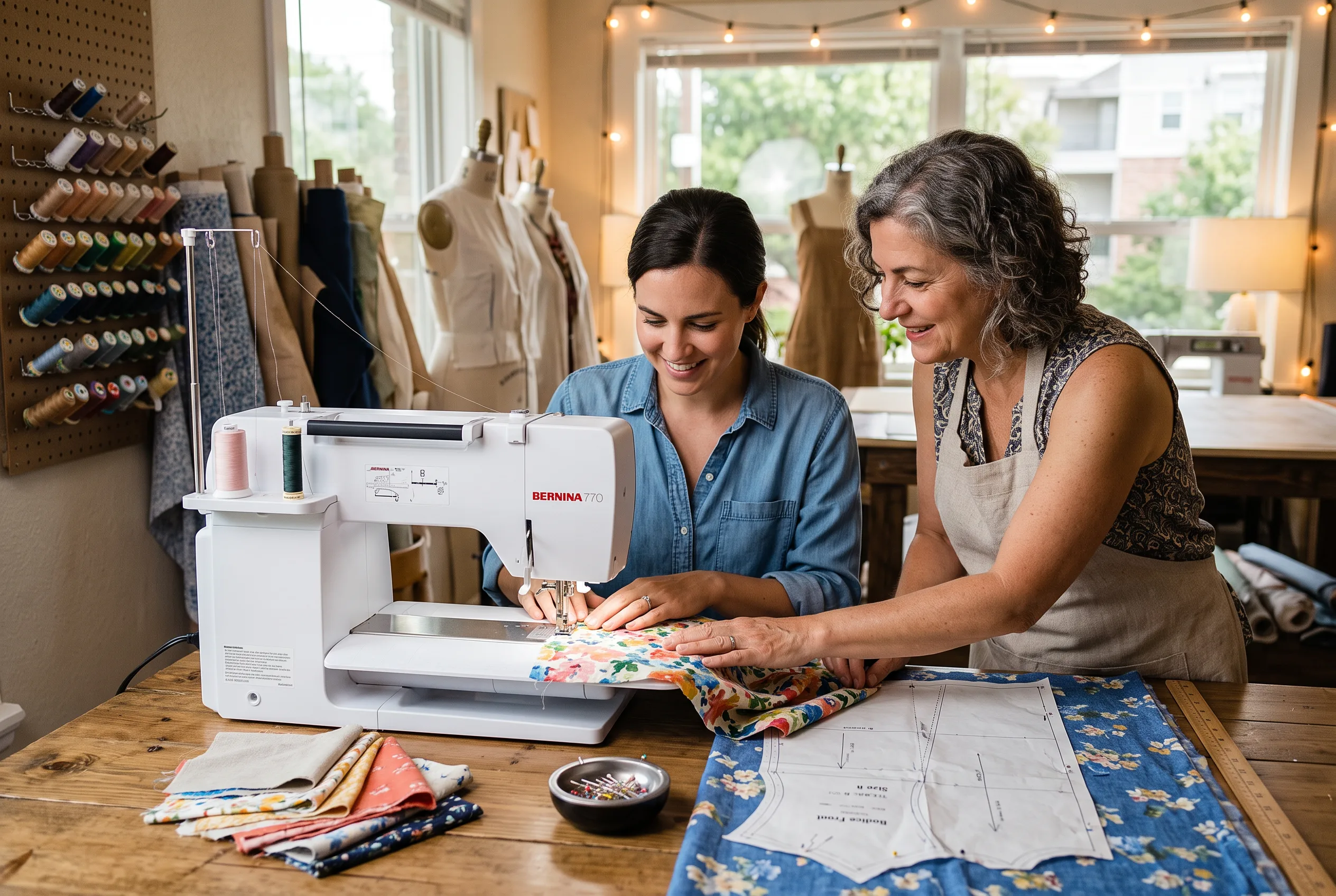Private sewing lesson
